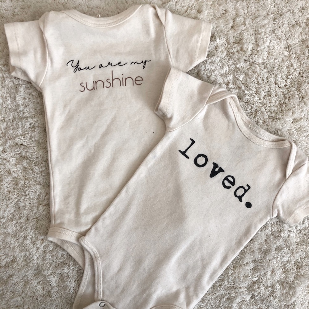 Tenth and Pine onesies